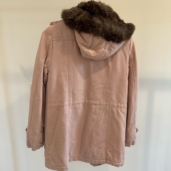 MARC JACOBS FUR HOOD COAT - Picture 5 of 10